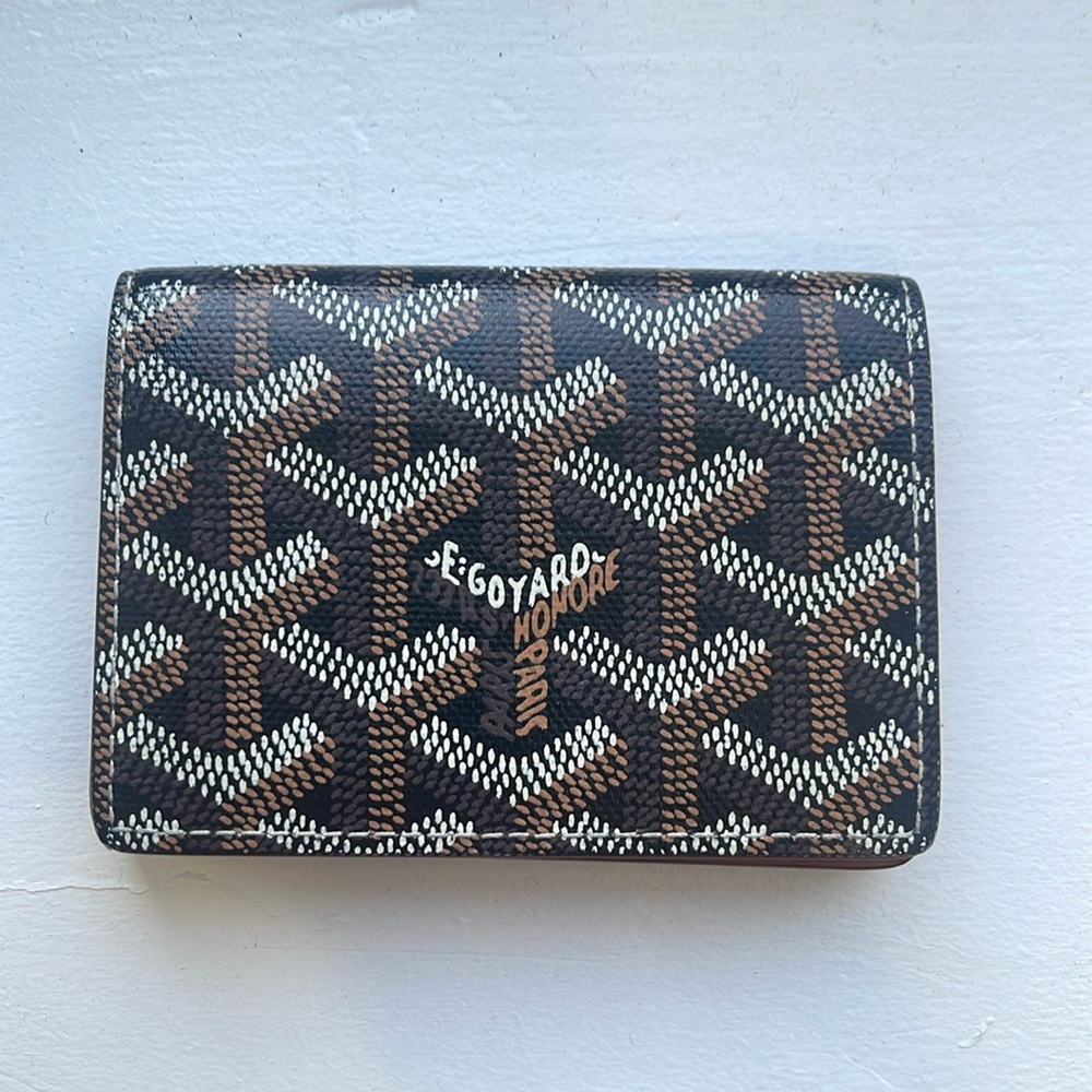 Goyard Business Card Holder